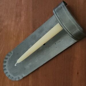 Tin Sconce